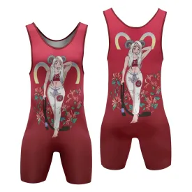 Aries Mom Wrestling Singlet