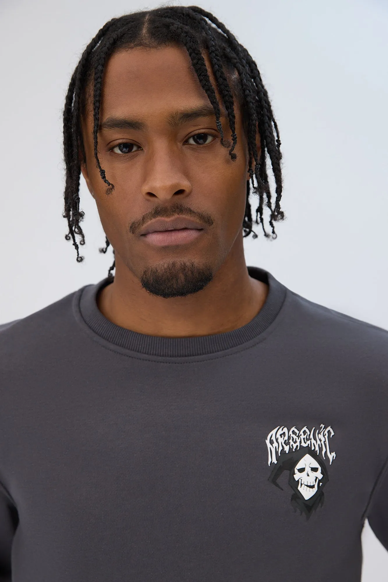 Arsenic Mens Reaper Graphic Sweatshirt