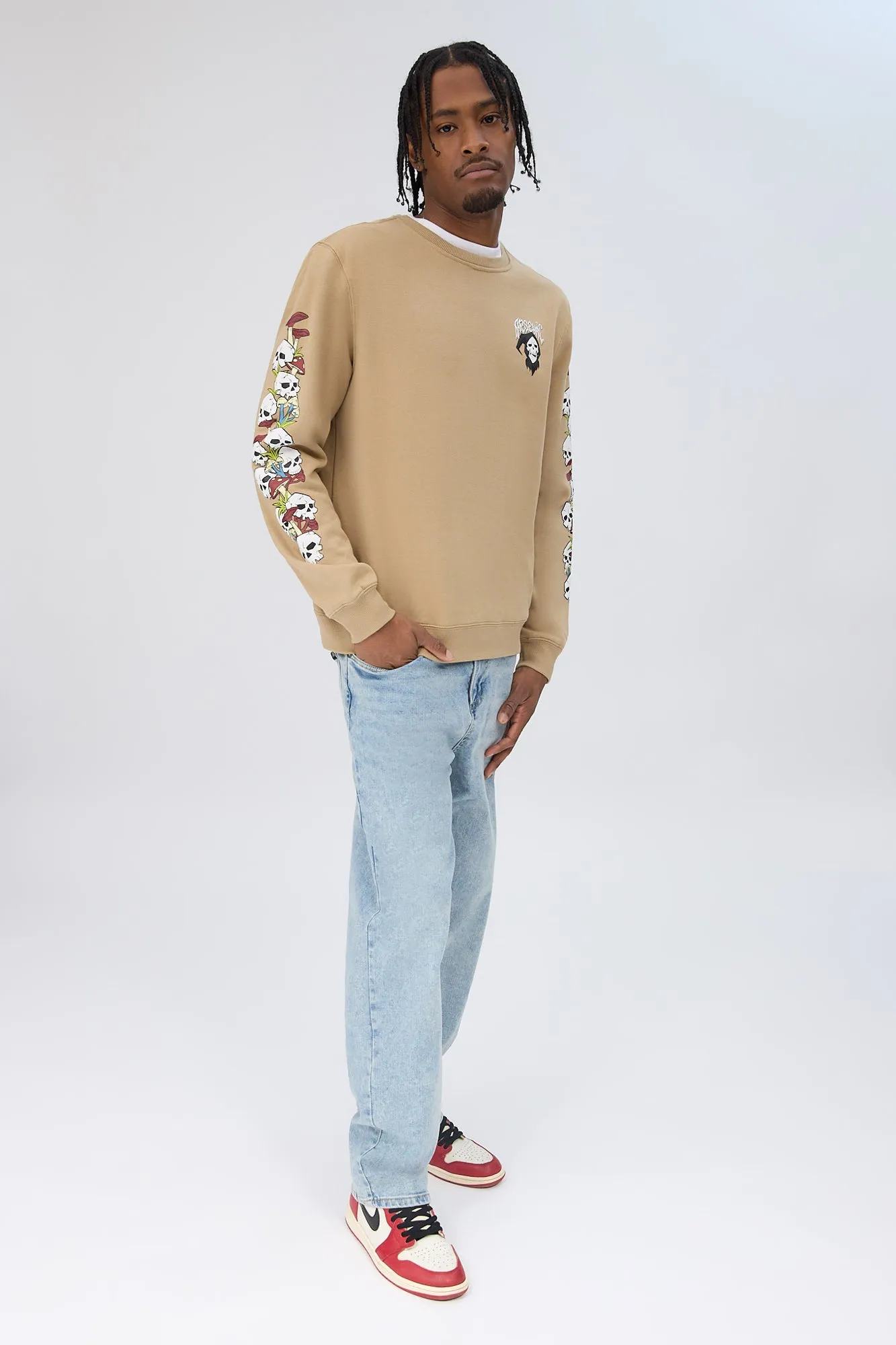 Arsenic Mens Reaper Graphic Sweatshirt