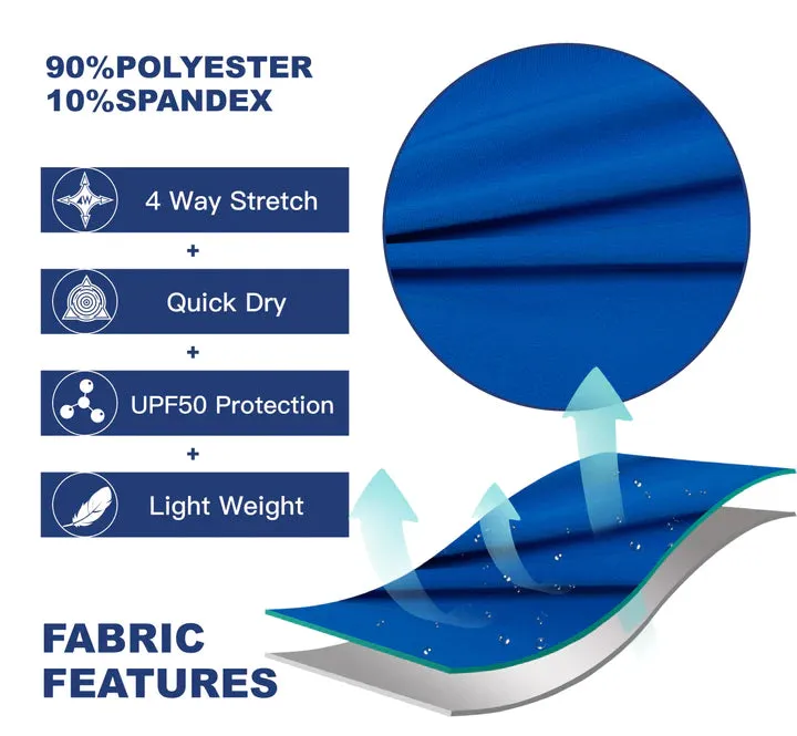 Athletic Performance Gym Shorts in Blue