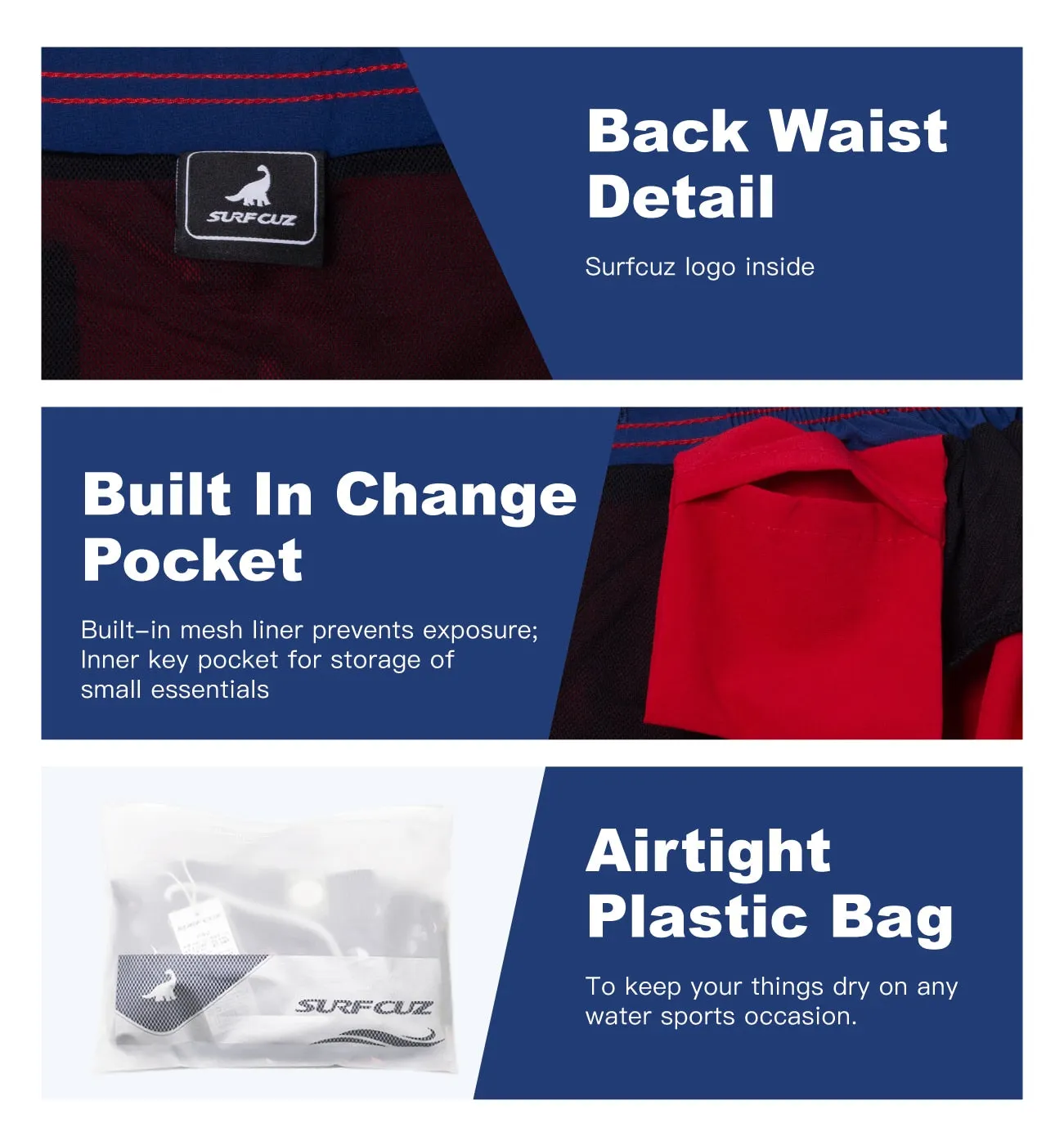 Athletic Performance Gym Shorts in Red