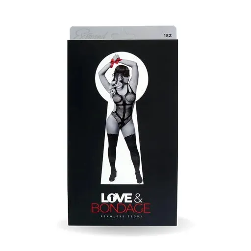 Bondage Set L151 Teddy Black