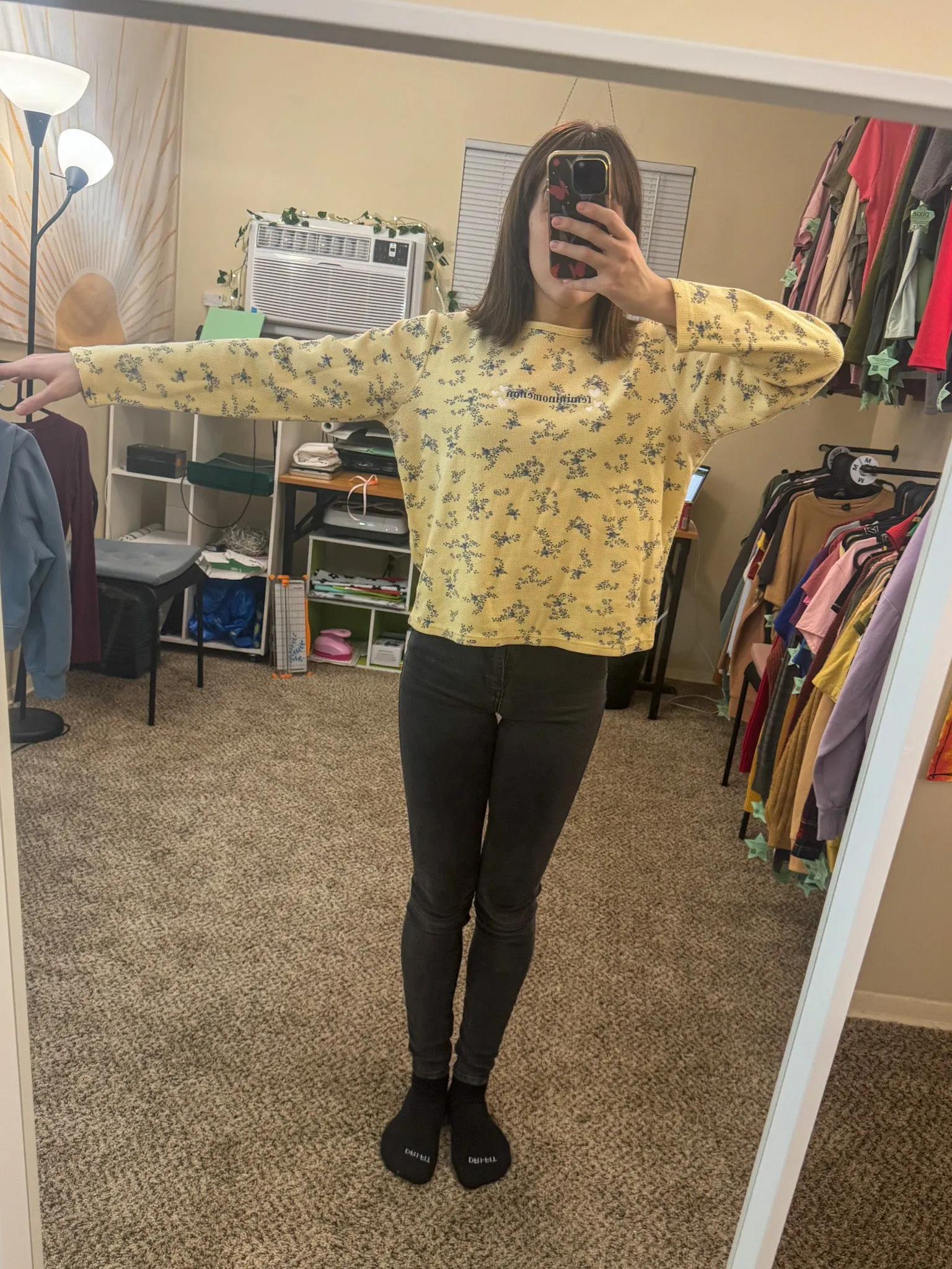 Femininomenon Floral Thermal Long Sleeve M