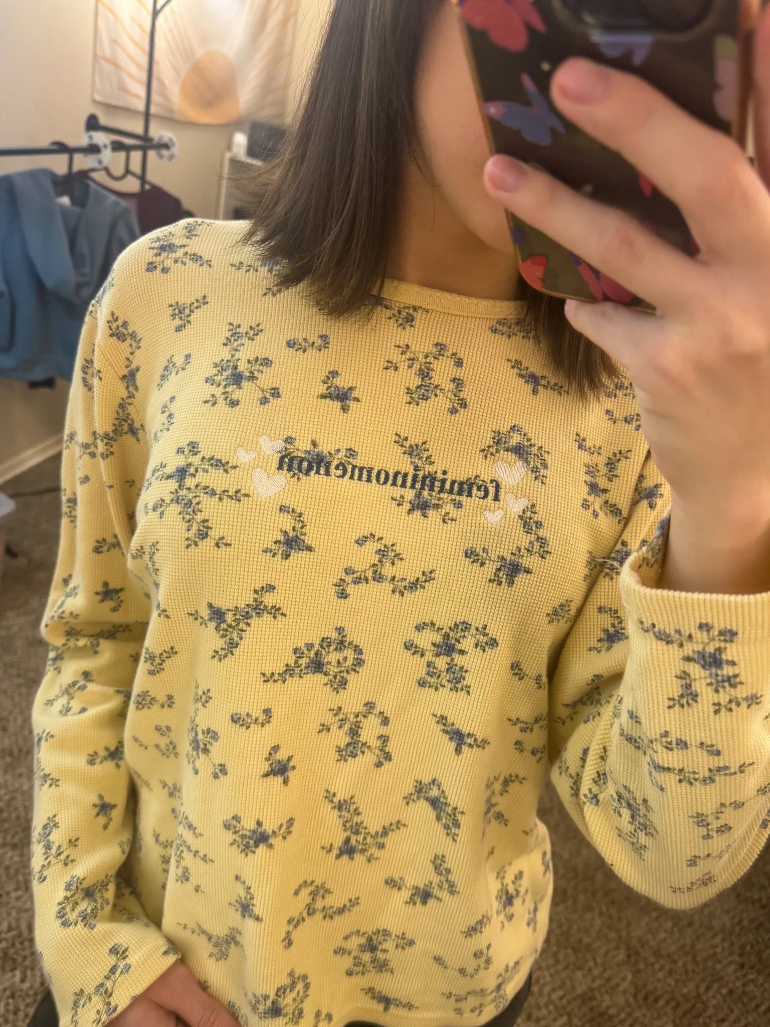 Femininomenon Floral Thermal Long Sleeve M