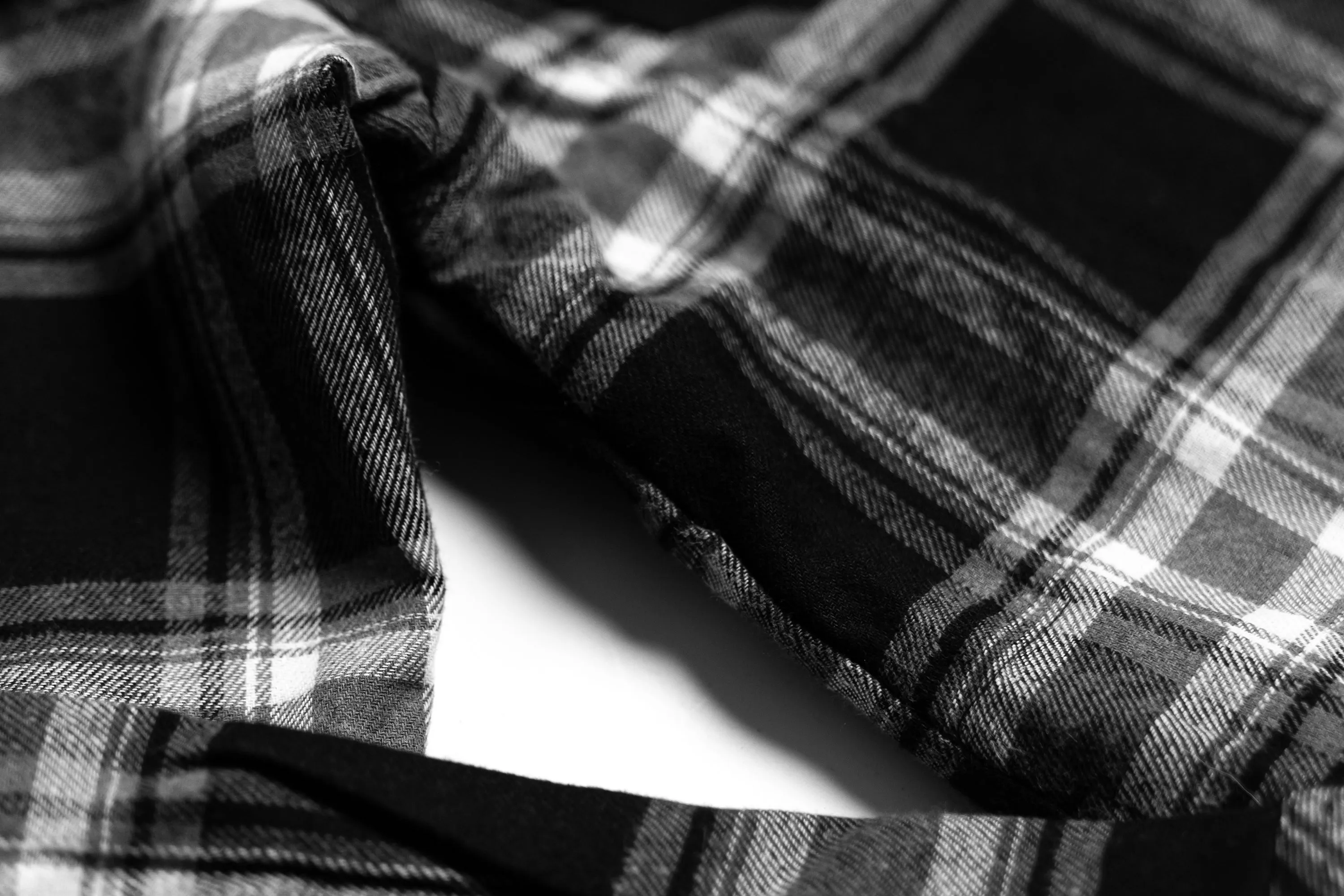 LA Plaid Jacket - Black