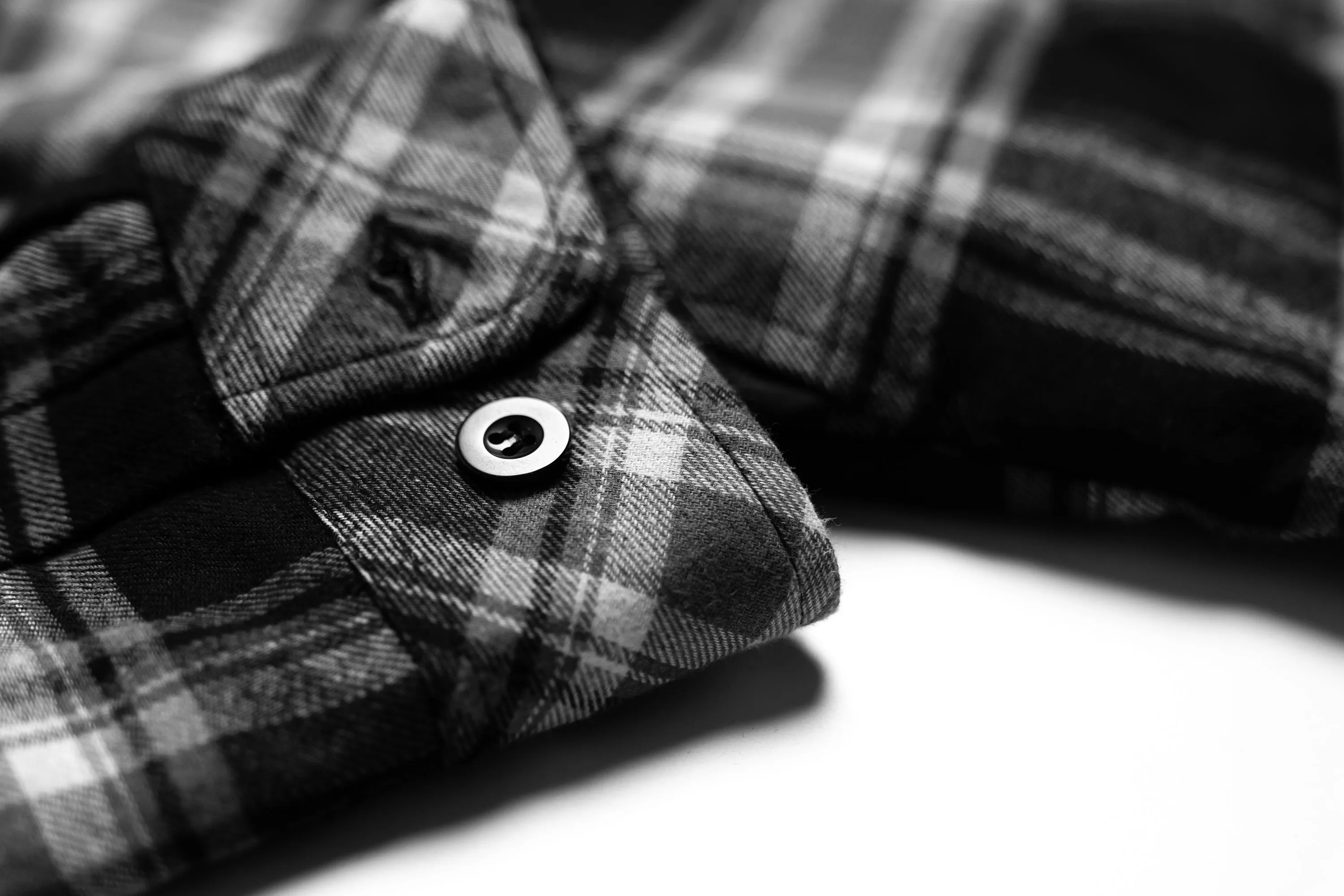 LA Plaid Jacket - Black