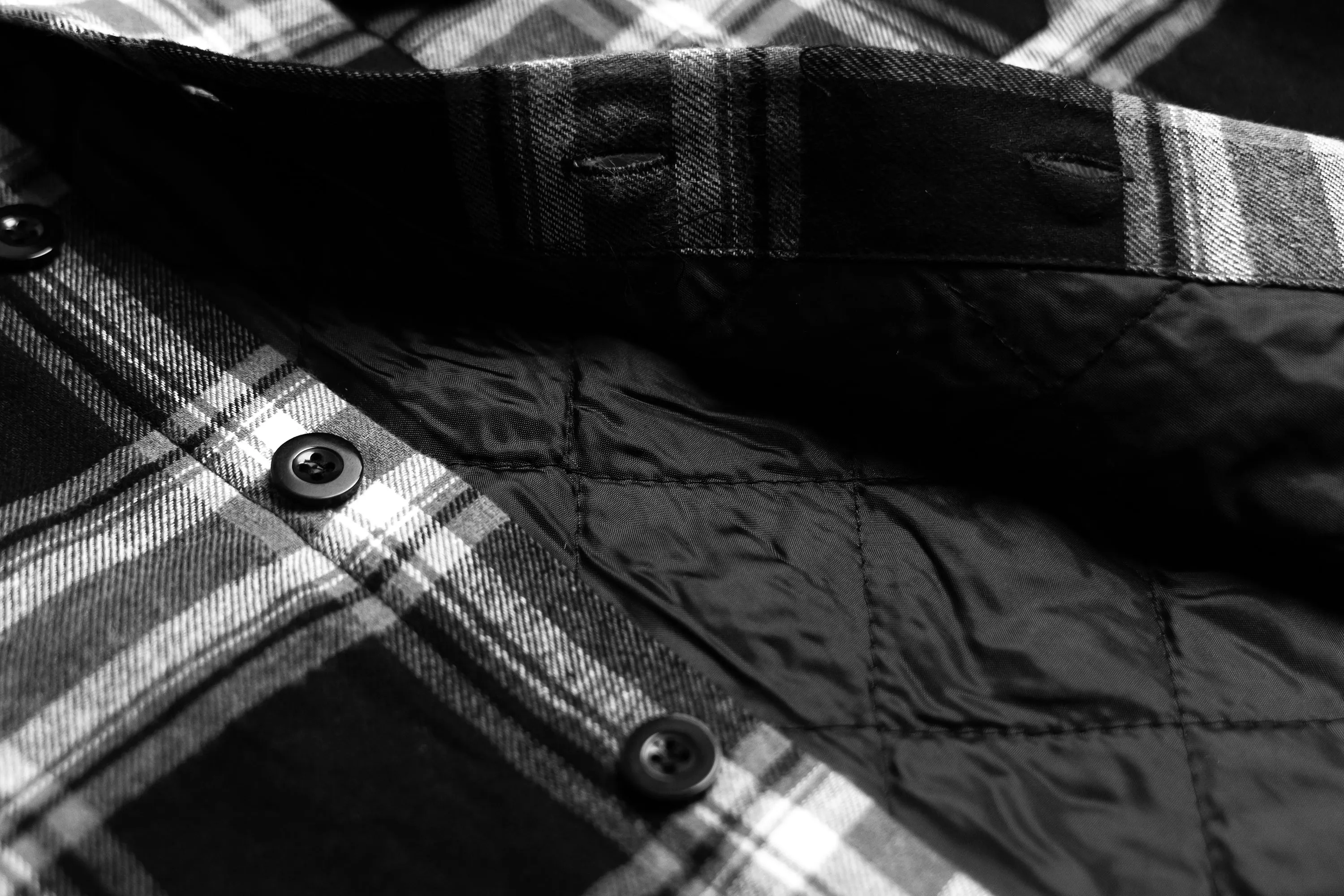 LA Plaid Jacket - Black
