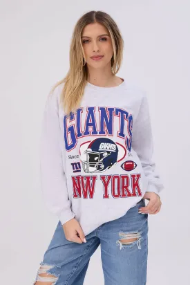 New York Giants Graphic Crew Neck Sweatshirt