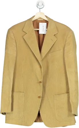 Paul & Shark Beige Corduroy Blazer UK XXL