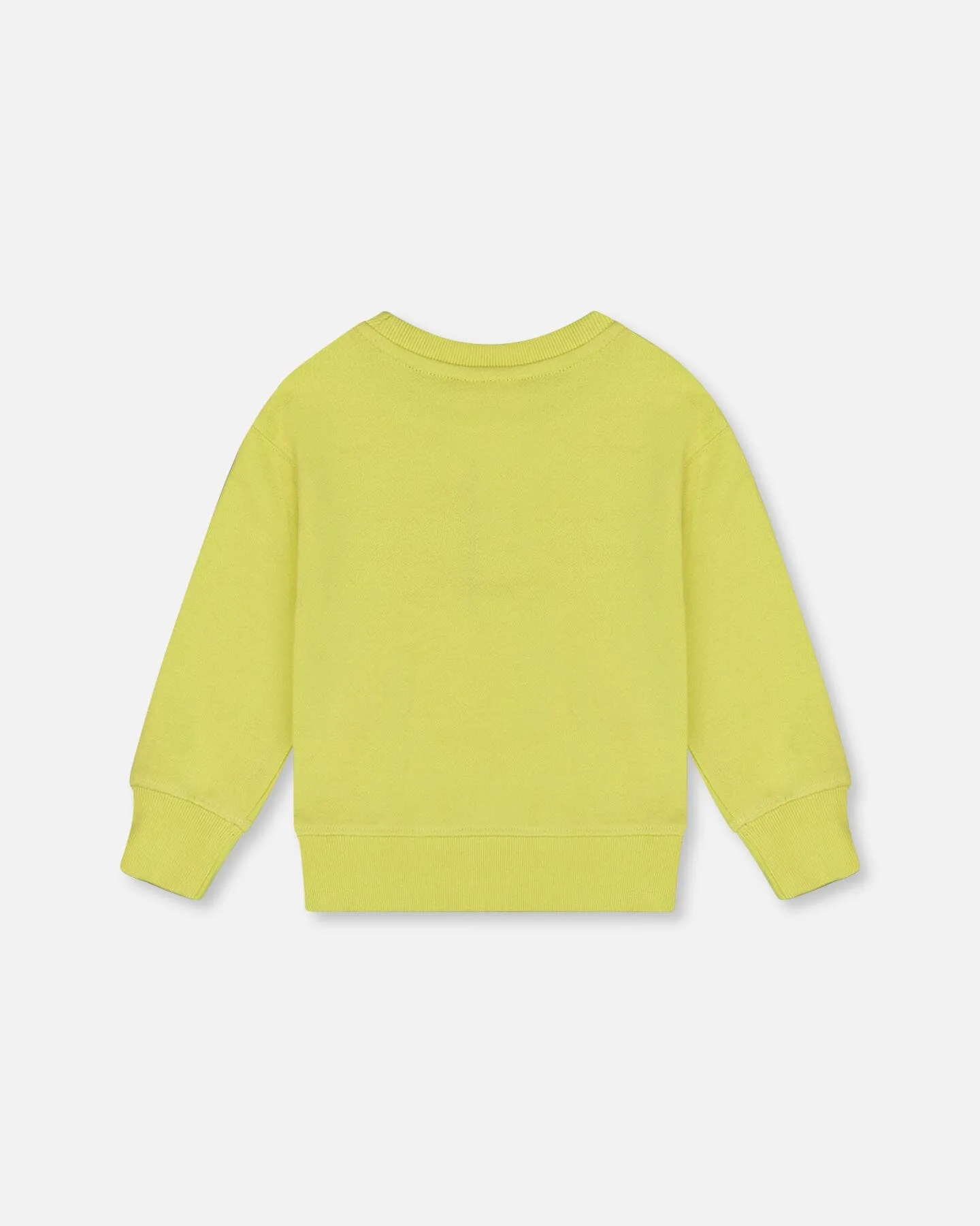 Pullover Graphic Sweatshirt Lime Green