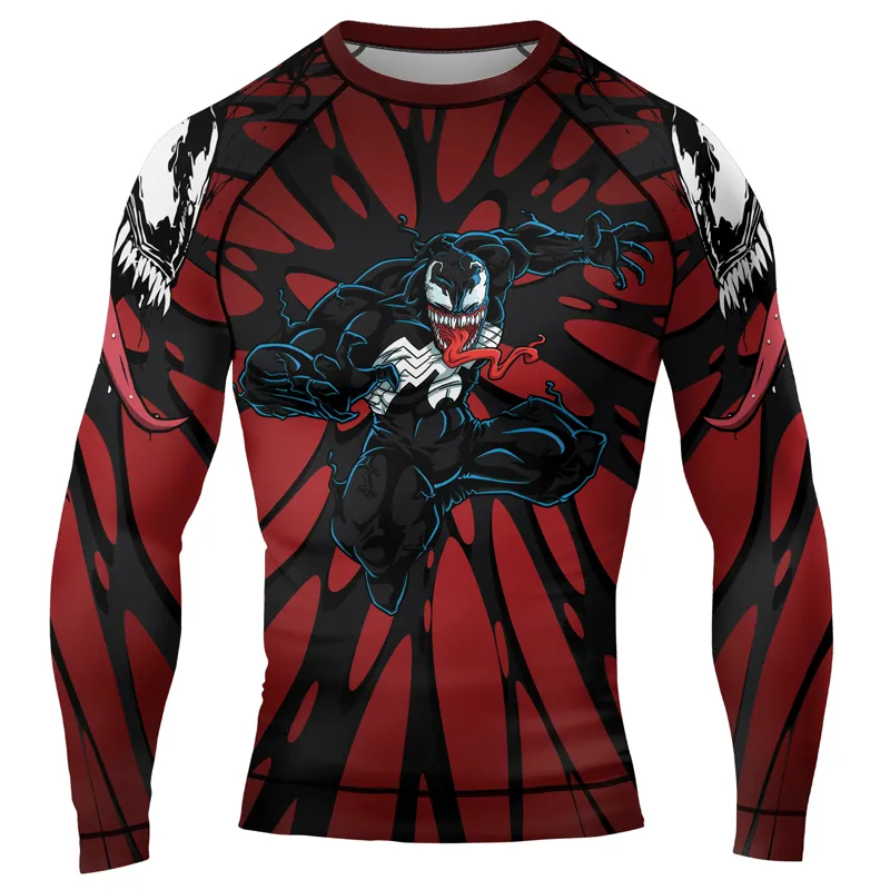 Symbiote Strike Men's Long Sleeve Rash Guard