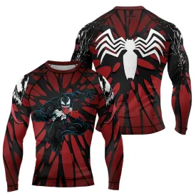 Symbiote Strike Men's Long Sleeve Rash Guard