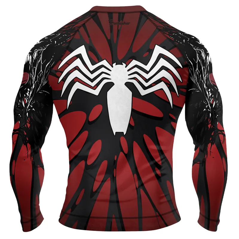 Symbiote Strike Men's Long Sleeve Rash Guard